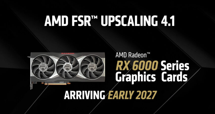 AMD FSR 4 1 Unterstützung für die Radeon RX 6000