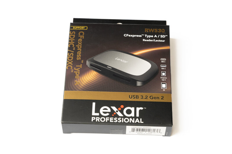 Lexar Kartenleser RW530 Verpackung Lexar Kartenleser RW530 Verpackung
