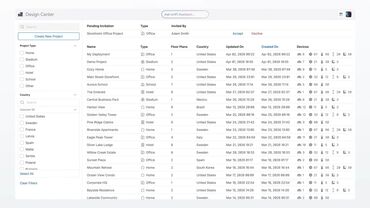 UniFi Design Center Liste UniFi Design Center Liste