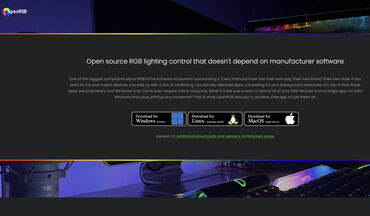 Freie RGB-Software für Windows, Linux und macOS OpenRGB 1.0 veröffentlicht 