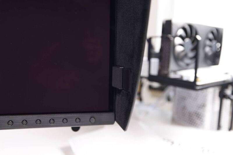 ASUS ProArt Display OLED PA27USD Lichtschutzhaube Klemme ASUS ProArt Display OLED PA27USD Lichtschutzhaube Klemme