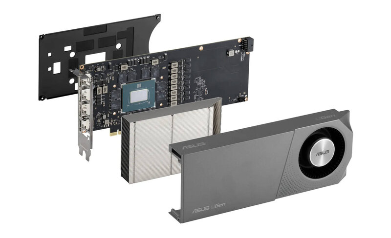 ASUS UGen Arc Pro B70 PCB and Cooling