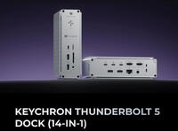Keychron 14-in-1 Thunderbolt 5-Dockingstation vorgestelt