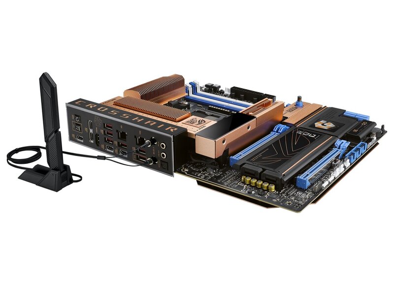 ASUS ROG Crosshair 2006 X870E Anschlüsse ASUS ROG Crosshair 2006 X870E Anschlüsse