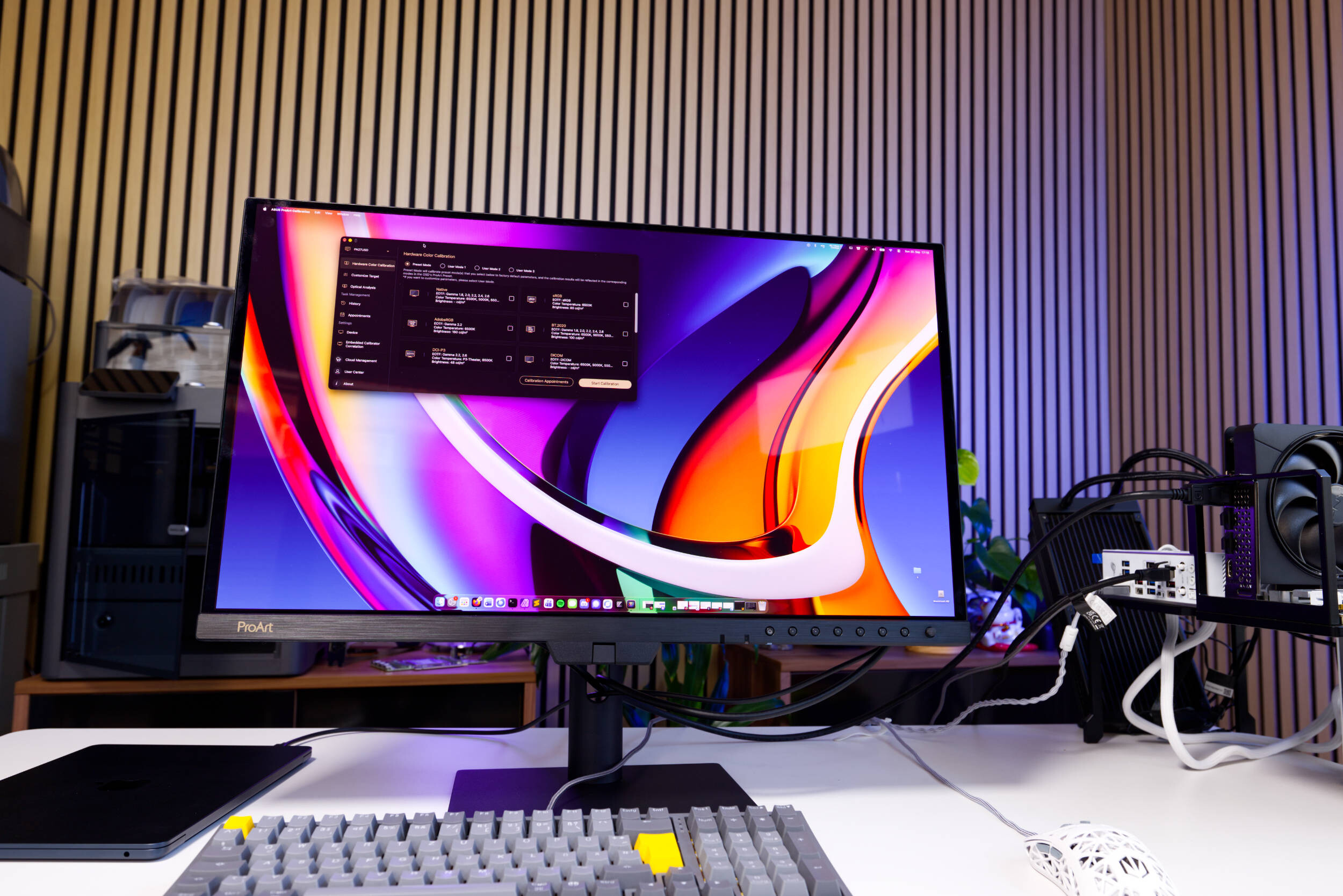 ASUS ProArt Display OLED PA27USD HDR Testbericht  Bild © PCMasters.de