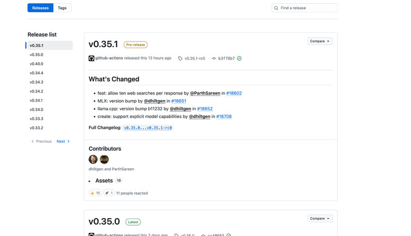 Ollama v0.35 und 0.35.1 Update: Integration von JEV-Entscheidungsmodellen und der SystemOne-API