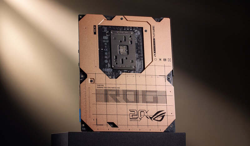 ASUS ROG Crosshair 2006 X870E Rückseite ASUS ROG Crosshair 2006 X870E Rückseite