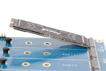 HighPoint Rocket 1604L NVMe Montage
