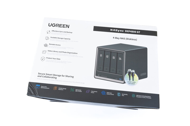 UGREEN DXP4800 GT Verpackung Front