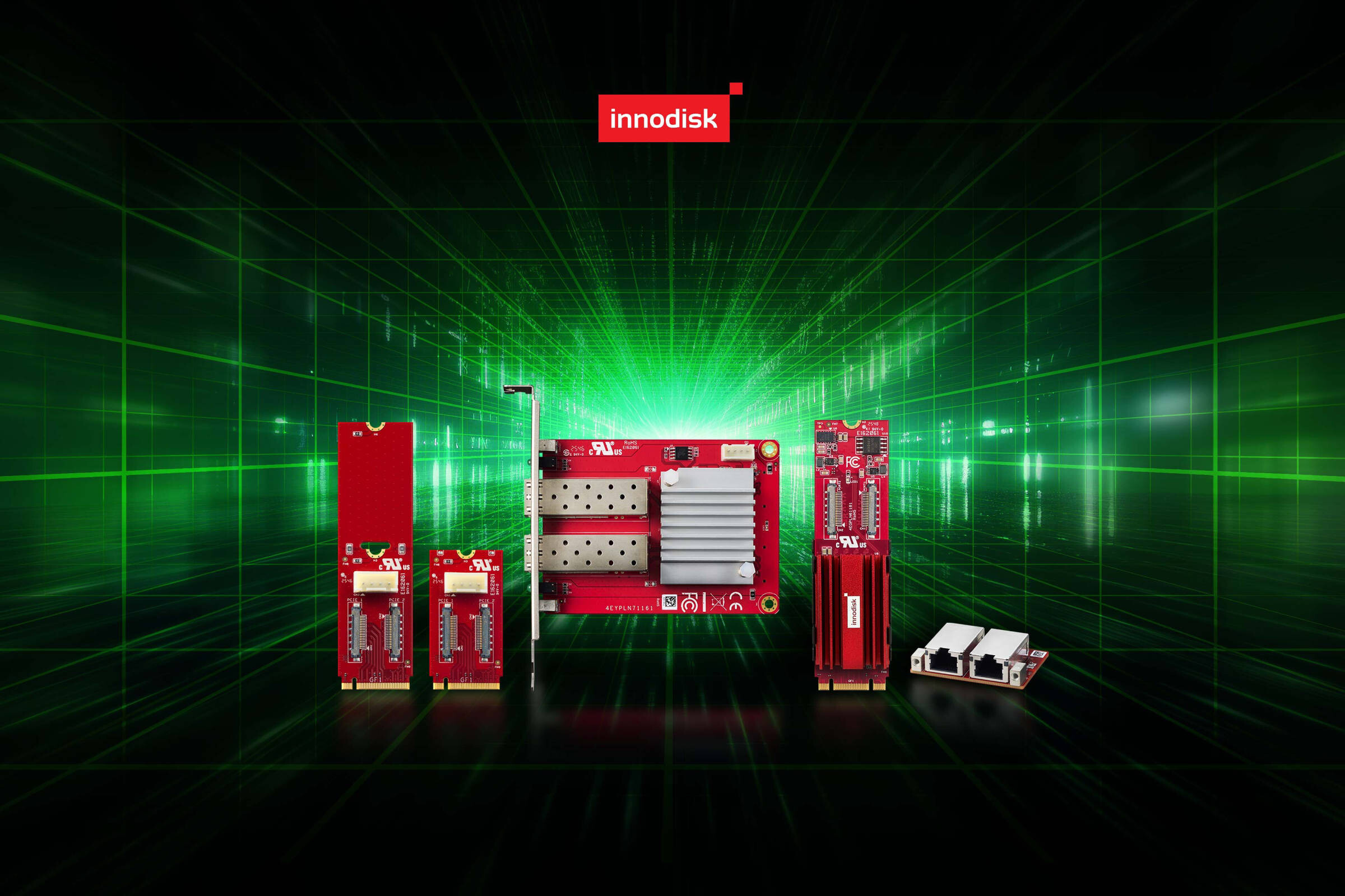 Innodisk 10 GbE LAN Serie Release  Bild © Innodisk