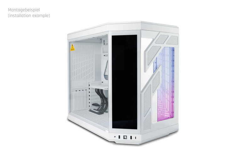 Alphacool Apex Distro Plate Y70 D5DDC White Alphacool Apex Distro Plate Y70 D5DDC White
