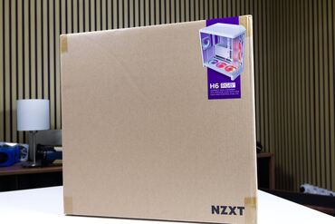 NZXT H6 RGB Verpackung Rückseite NZXT H6 RGB Verpackung Rückseite