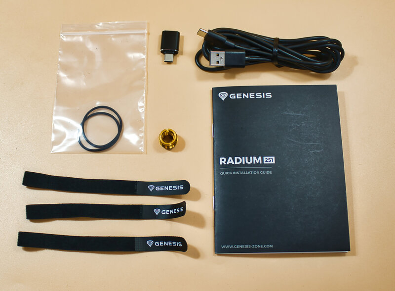 Genesis Radium 251 Set Lieferumfang