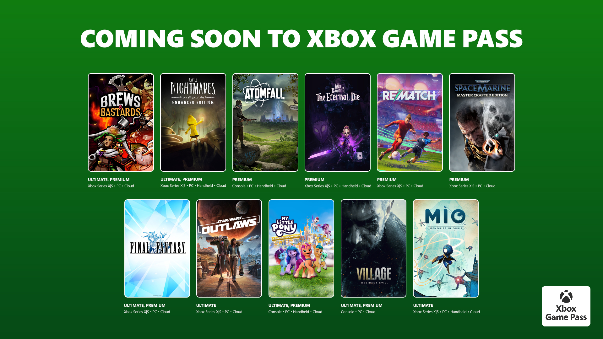 Xbox Game Pass Januar 2026  Bild © Microsoft