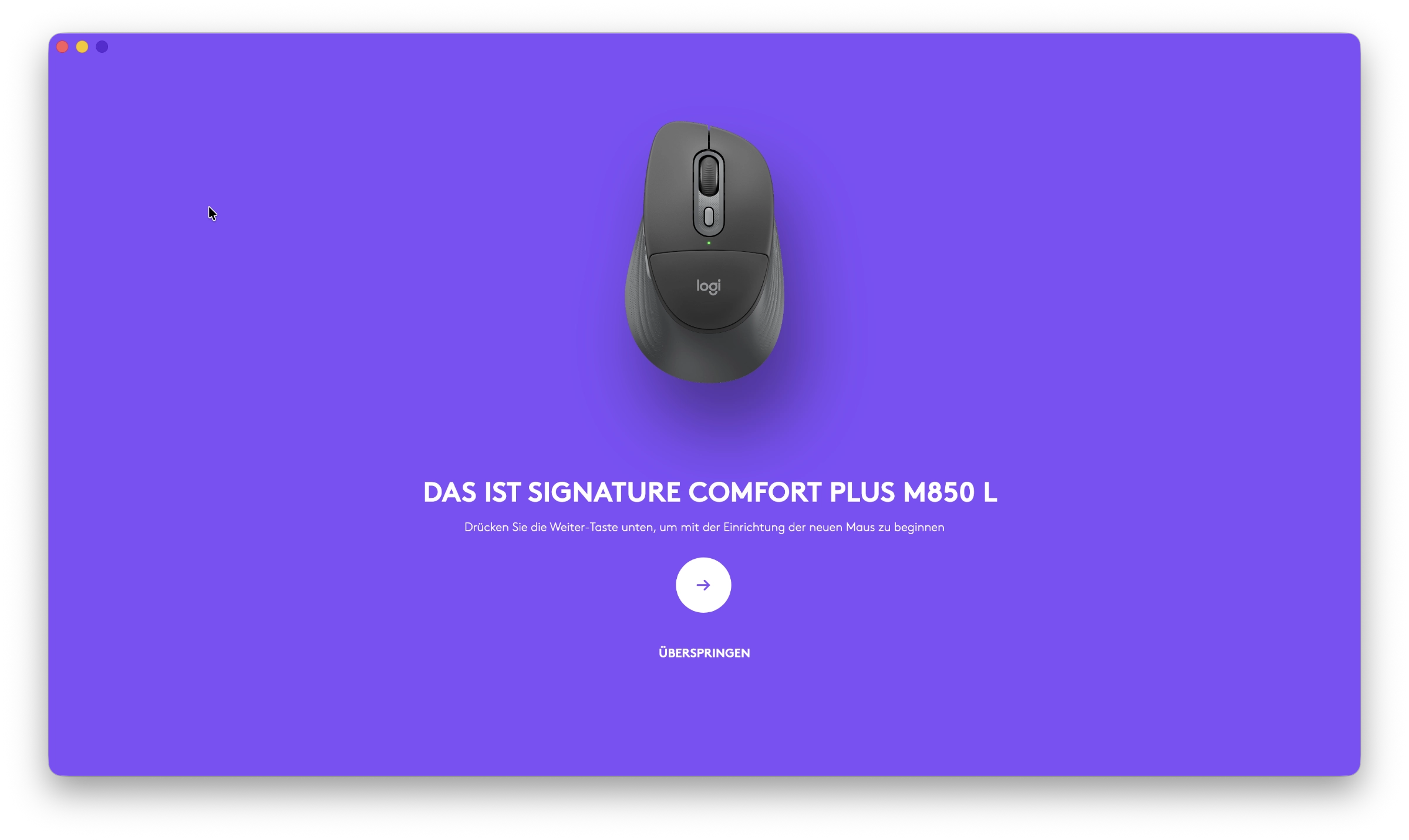 Logitech M850L Options EInführung Logitech M850L Options EInführung