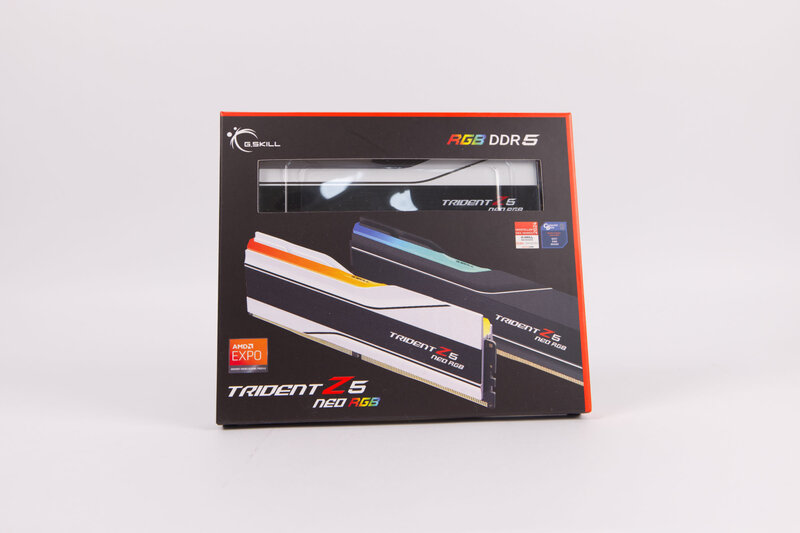 G Skill Trident Z5 NEO RGB 32 GB Kit DDR5 6000 CL26 Verpackung