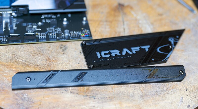Maxsun MS-iCraft B850 AIGA NVMe-Kühlkörper Maxsun MS-iCraft B850 AIGA NVMe-Kühlkörper