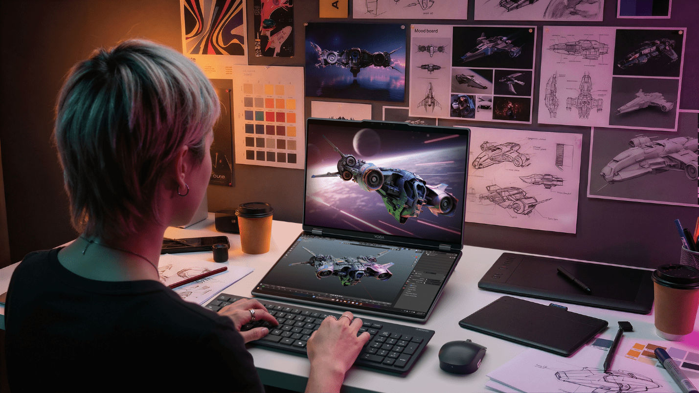 Lenovo Qira mit ThinkBook Modular Yoga Book Pro Legion Go Fold  Bild © Lenovo