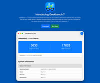 Geekbench 7 steht zum Download bereit für plattformübergreifende Leistungstests