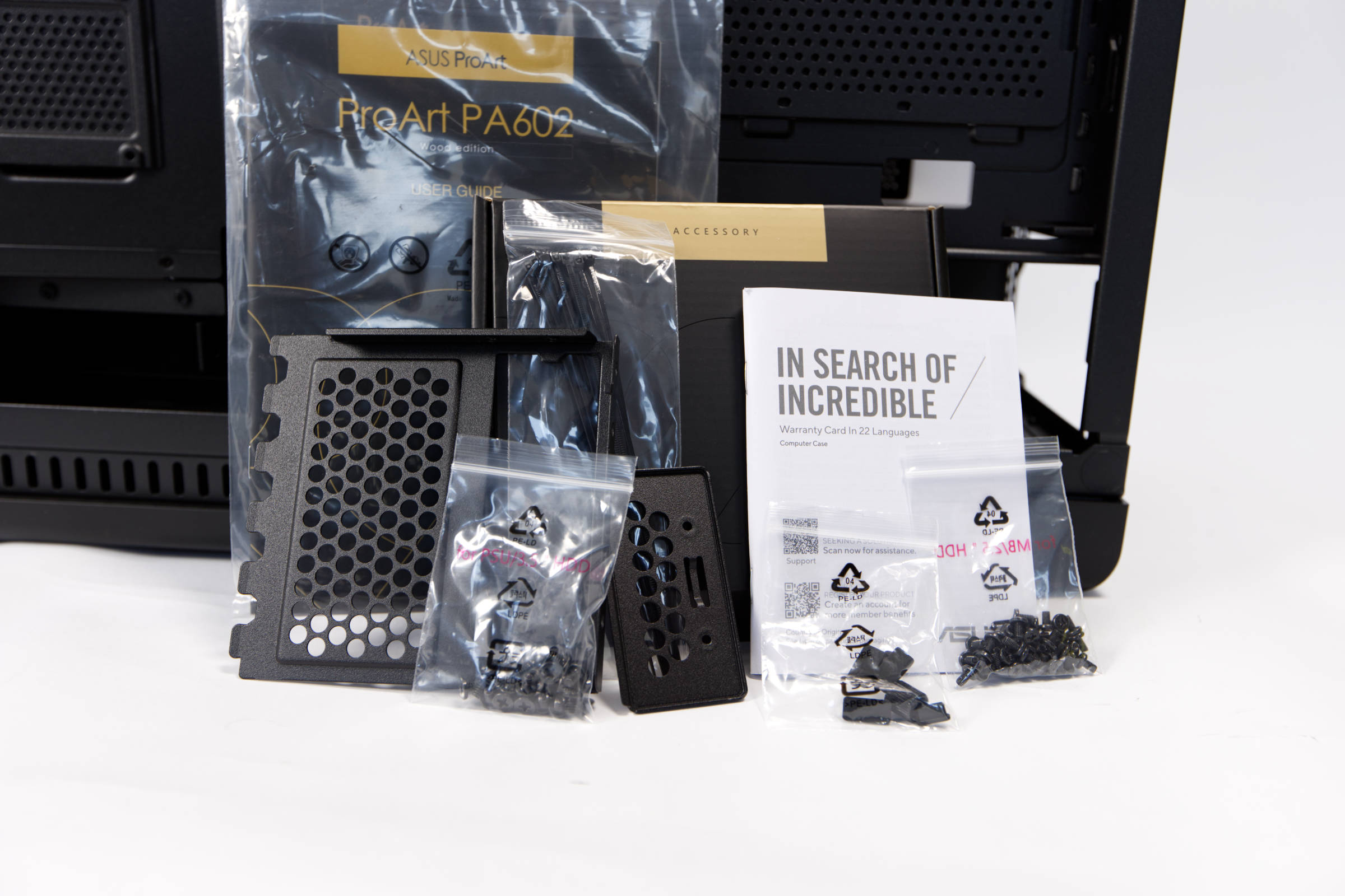 ASUS ProArt PA602 Wood Edition Lieferumfang