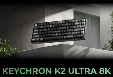 Keychron K2 Ultra 8K kabellose mechanische Tastatur mit einer Abtastrate von 8000 Hz