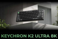 Keychron K2 Ultra 8K kabellose mechanische Tastatur mit einer Abtastrate von 8000 Hz