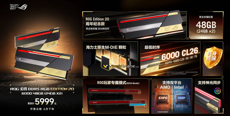 ASUS ROG DDR5 Features