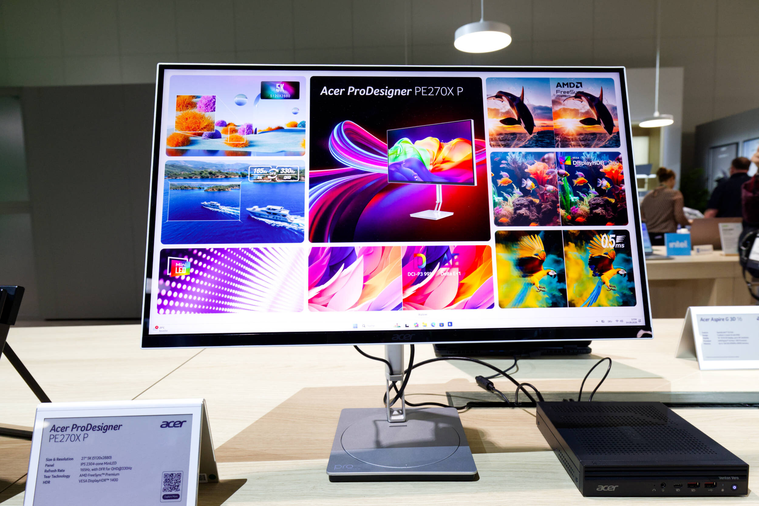 Acer ProDesigner PE270X P Front  Bild © PCMasters.de