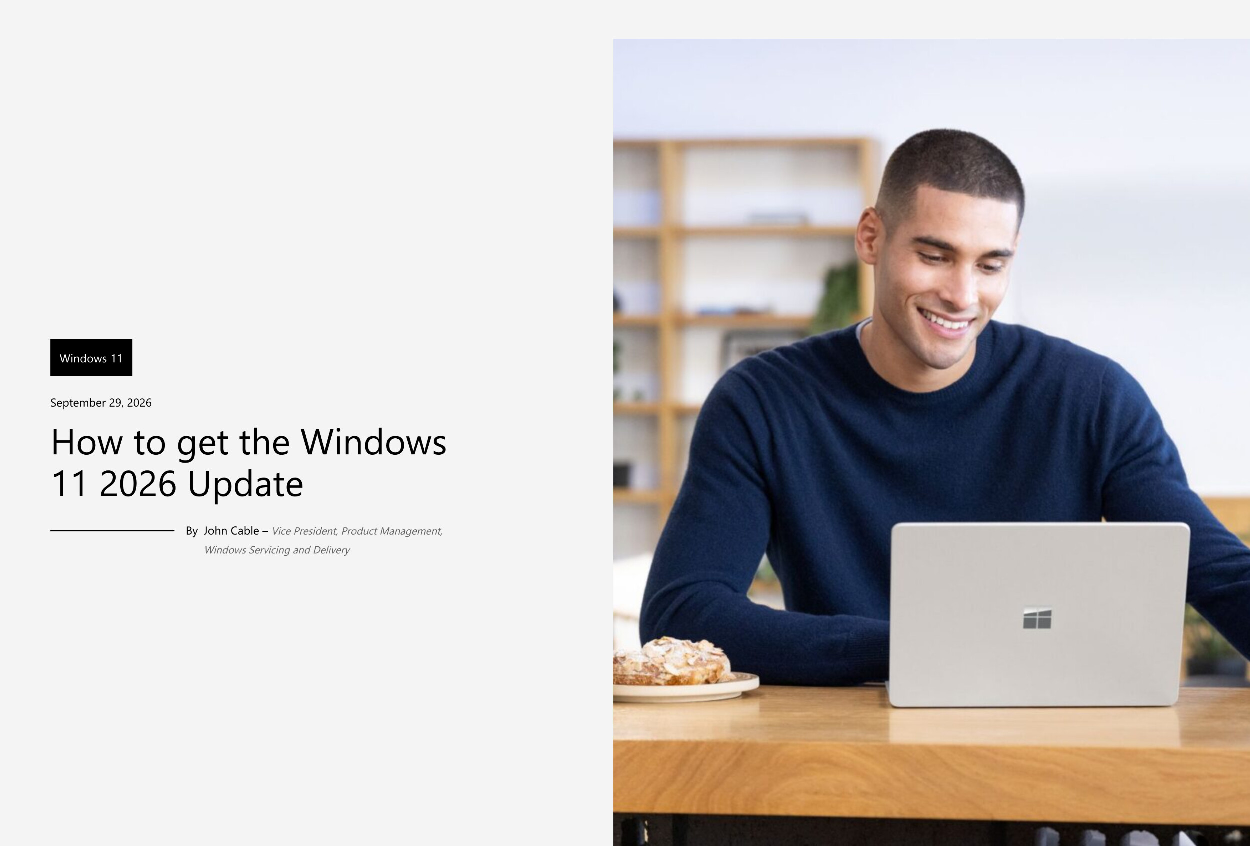 Windows 11 26H2 Update  Bild © Microsoft