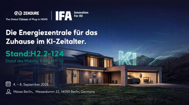 Zendure Agentic HEMS und das ZEN+ Home-Ökosystem auf der IFA 2026 vorgestellt