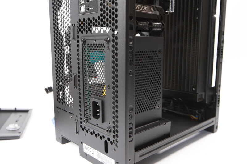 NZXT H2 Flow Netzteilmontage NZXT H2 Flow Netzteilmontage
