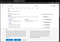 Microsoft Edge: Google als Standardsuchmaschine in Microsoft Edge festlegen