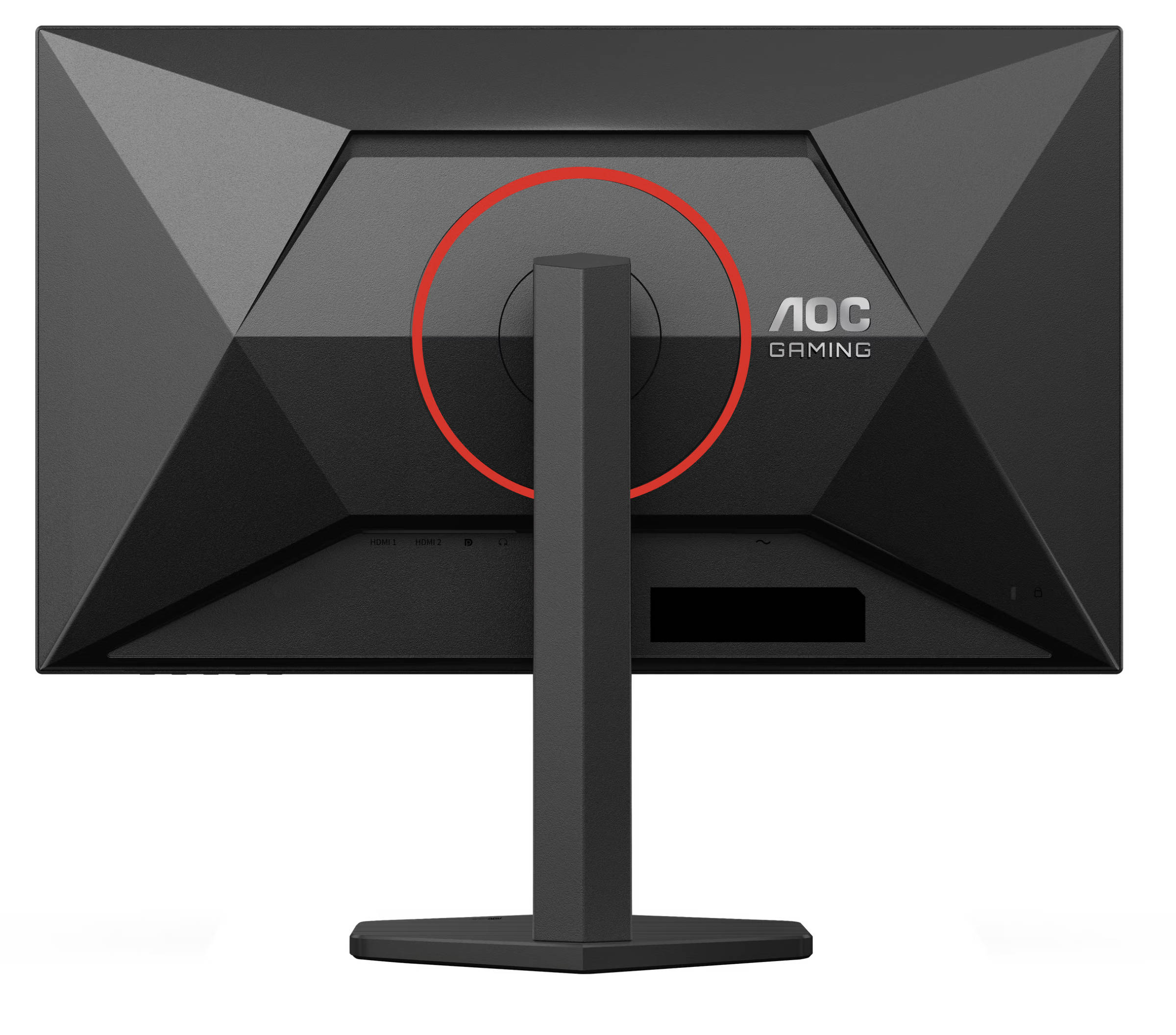 AOC 27G4ZR Rückseite