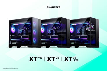 Phanteks XT M5, XT V5 und XT V5-LCD: Kompakte Mid-Tower-Gehäuse vorgestellt
