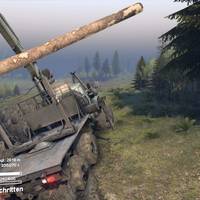 Spintires Review (Kran im Einsatz)