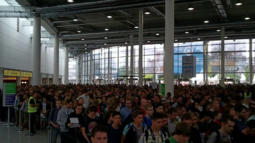Die Messe ist für das Publikum eröffnet