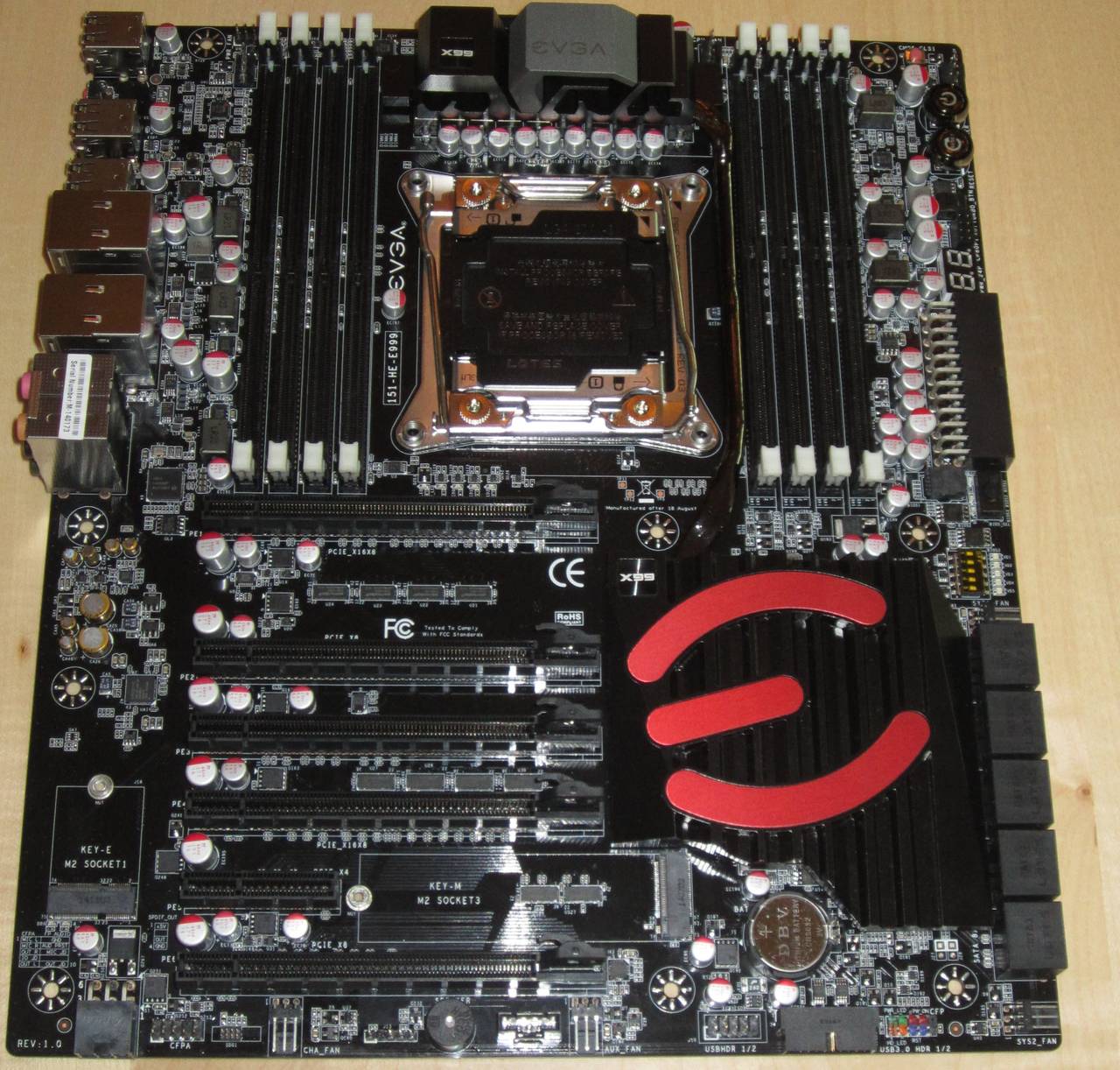 EVGA X99 Classified Prototyp  Bild © PCMasters.de