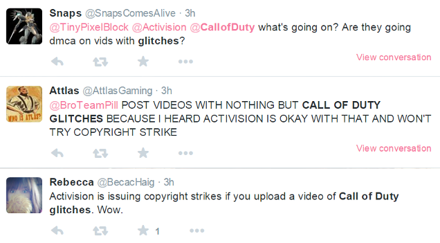 Advanced Warfare Zensur Tweets  Bild © 
