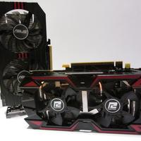 PowerColor AMD Radeon R9 285 Turbo Duo OC & ASUS Nvidia GeForce GTX 750ti OC (stehend & liegend 2)