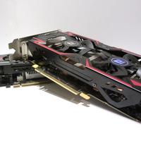 PowerColor AMD Radeon R9 285 Turbo Duo OC & ASUS Nvidia GeForce GTX 750ti OC (liegend 2)