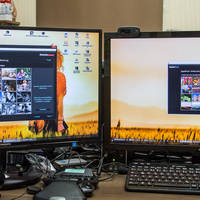 Philips SmartImage Lite 274E5QHAB (Größenvergleich 4k vs FullHD 2)
