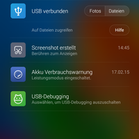 Xiaomi Mi 4 Dashboard