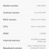 Umi Zero MIUI