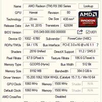 PowerColor R9 390x PCS+ GPU-Z Screenshot
