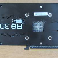 PowerColor R9 390x PCS+ Backplatte