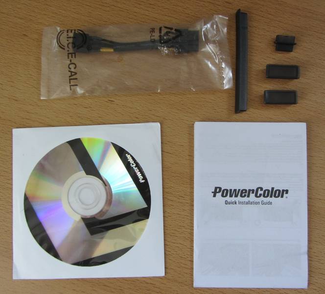 PowerColor R9 390x PCS+ Lieferumfang PowerColor R9 390x PCS+ Lieferumfang