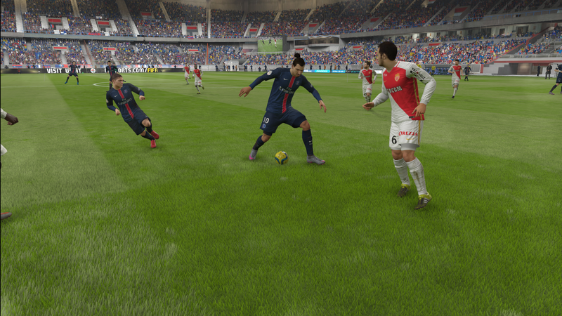 FIFA 16 Ibrahimovic im Dribbling FIFA 16 Ibrahimovic im Dribbling