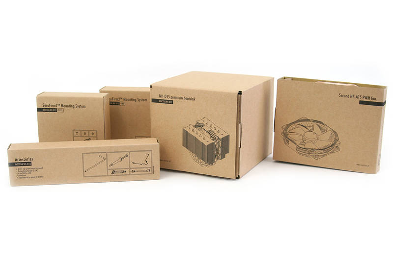 Noctua NH-D15 CPU-Kühler Verpackung Noctua NH-D15 CPU-Kühler Verpackung
