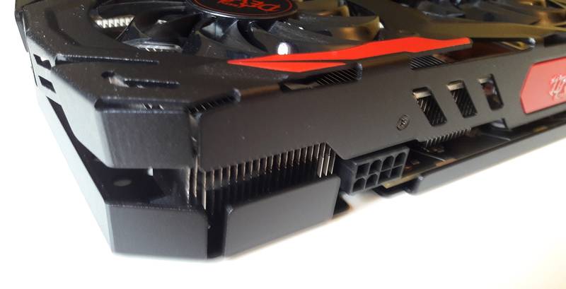 PowerColor RX570 Red Devil Stromanschluss PowerColor RX570 Red Devil Stromanschluss