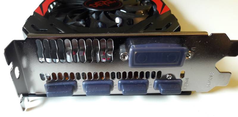 PowerColor RX570 Red Devil Anschlüsse PowerColor RX570 Red Devil Anschlüsse
